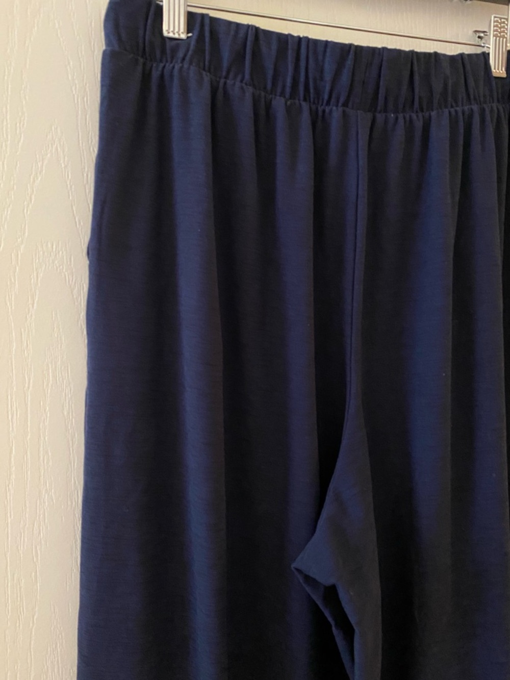 OLD NAVY High Waisted Wide Leg Crop Pant in Navy - M - Picture 6 of 12